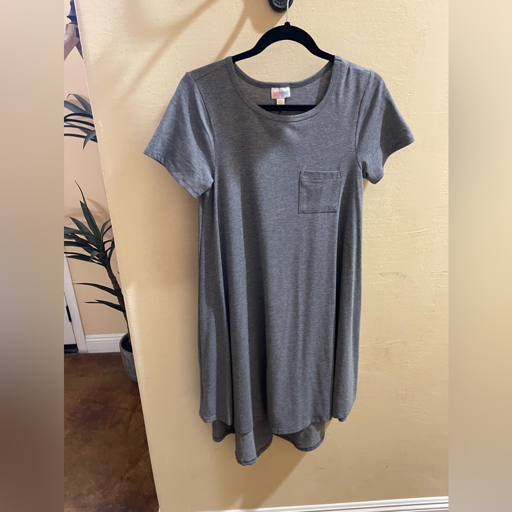 Grey Carly Swing Dress